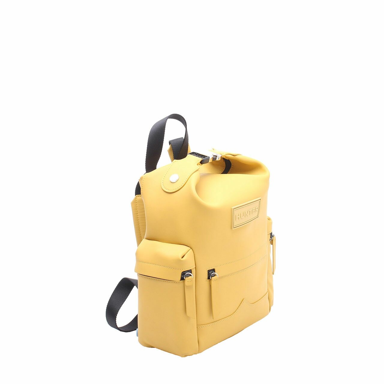 Hunter Mini Top Clip Rubberised Leather Mustard Backpack