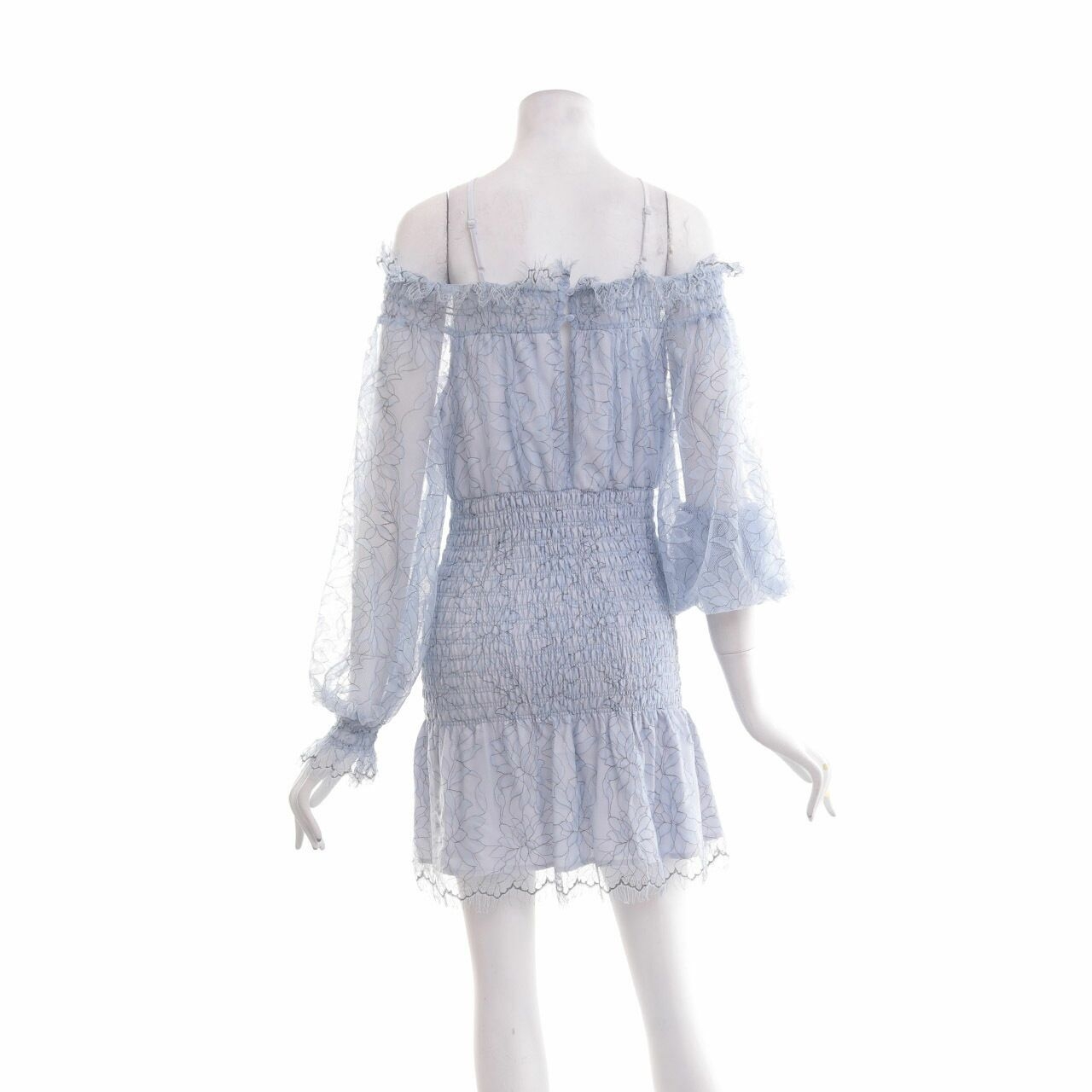 Alice McCall Blue Lace Mini Dress