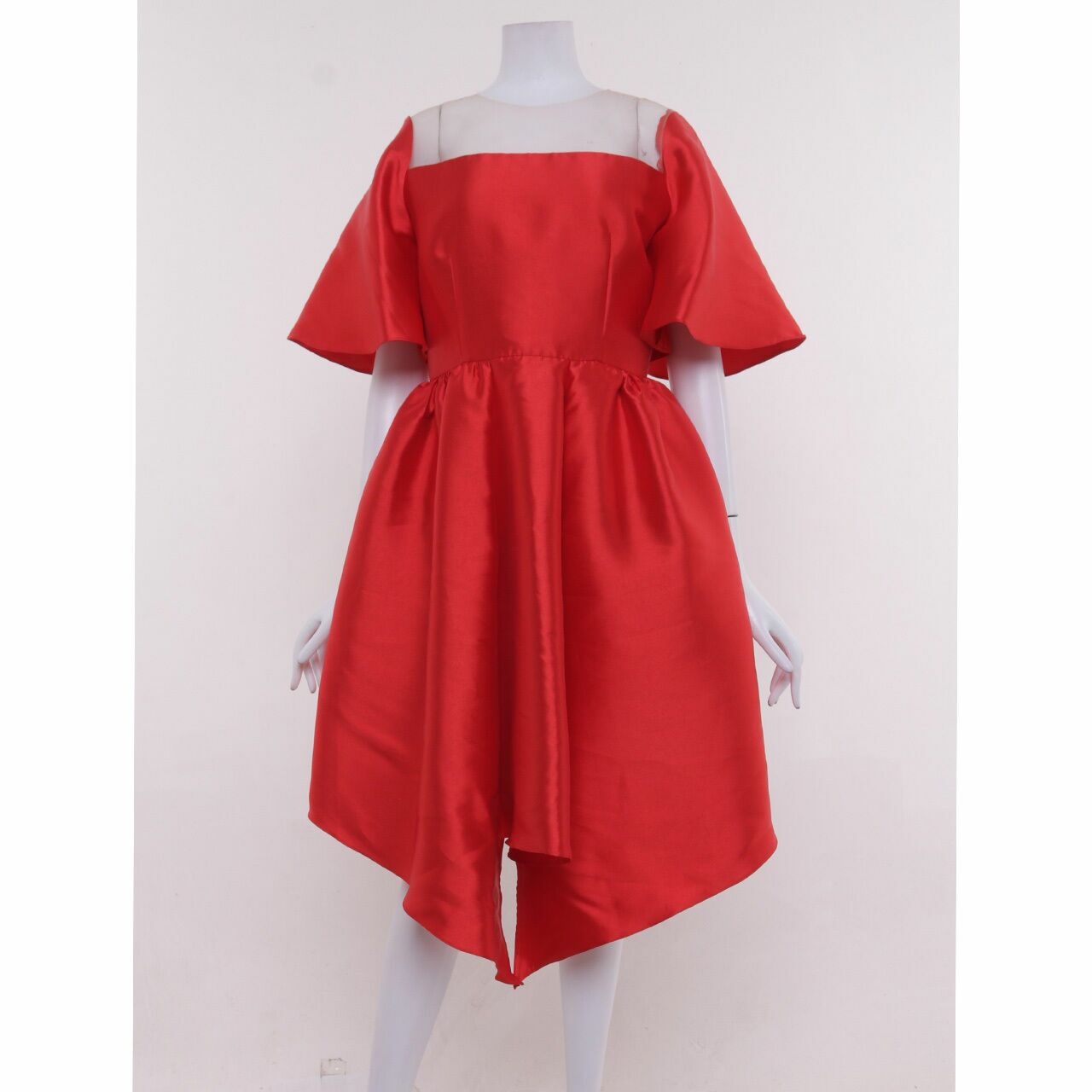 M by Mischa Red Midi Dress