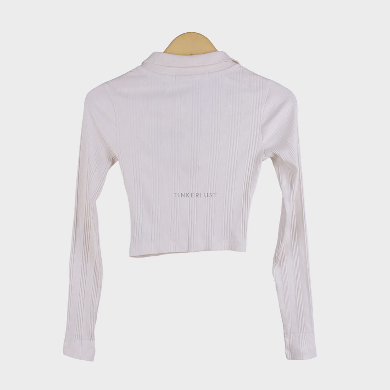 Calvin Klein Long Sleeve Crop Top