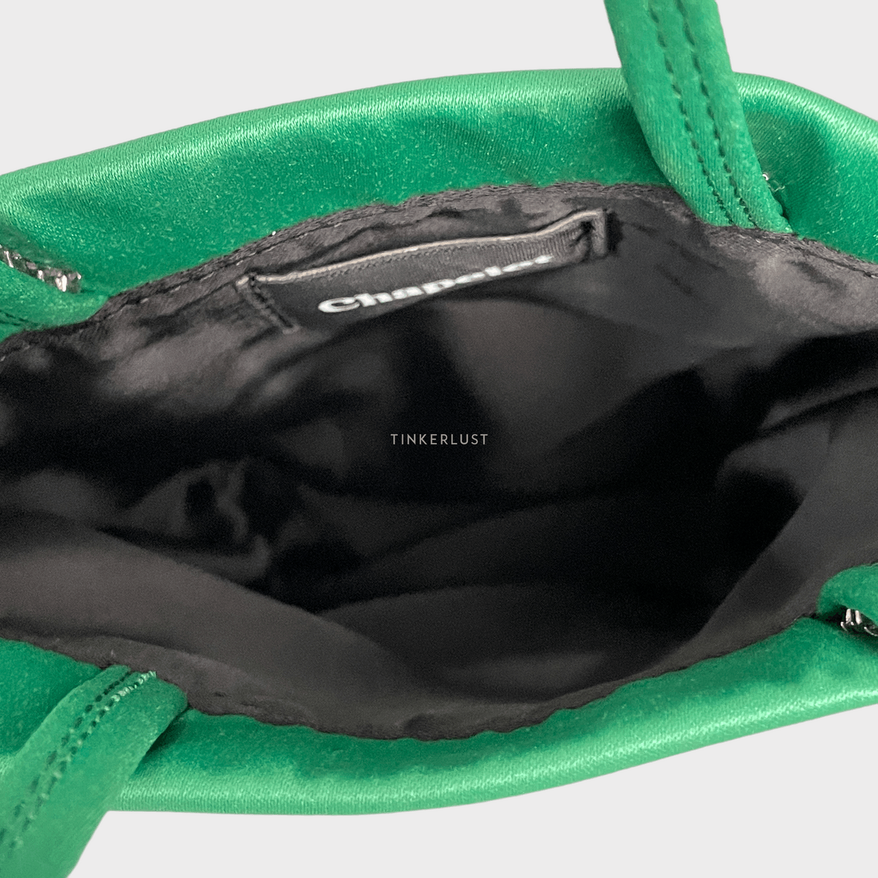Chapelet Green Handbag