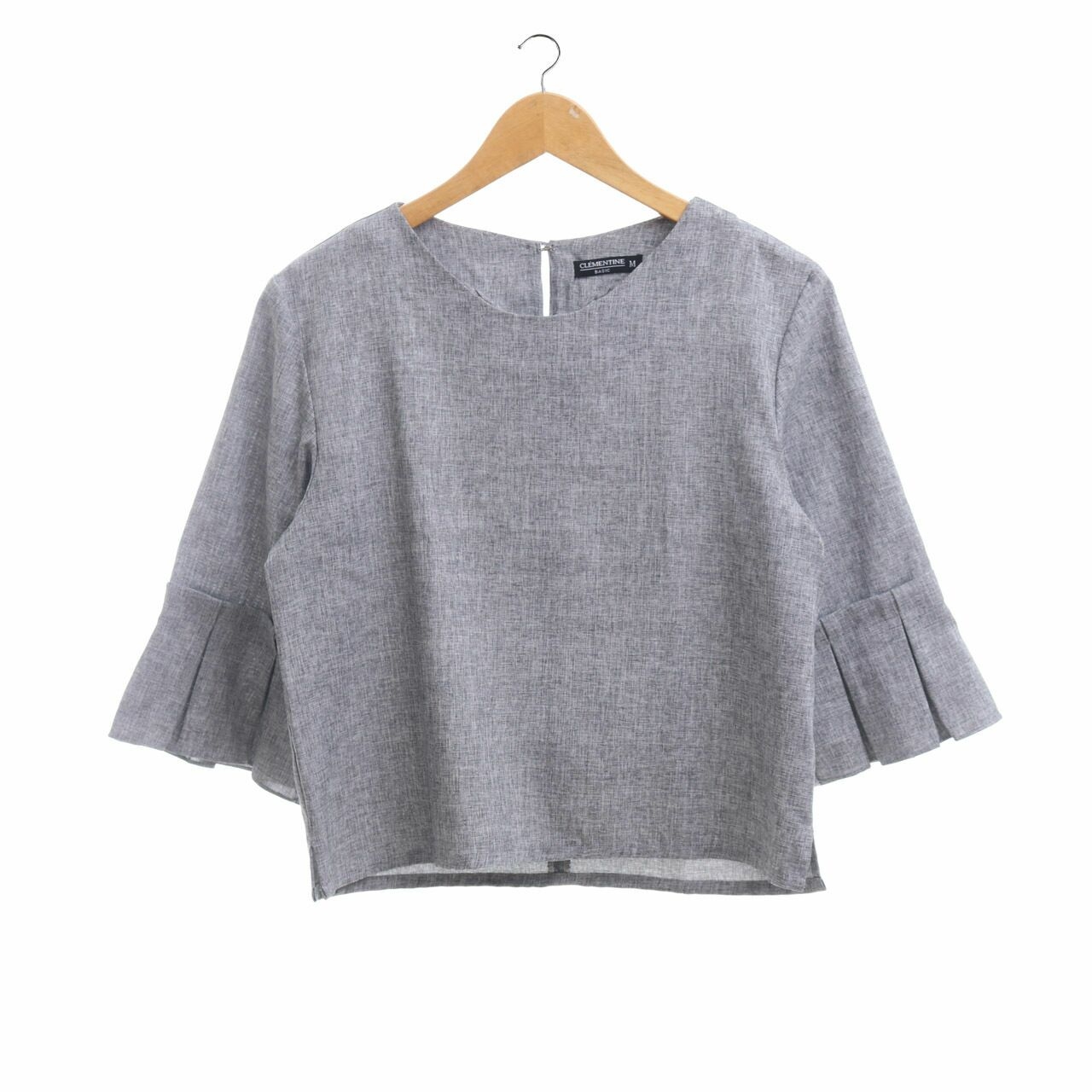 Clementine Grey Blouse