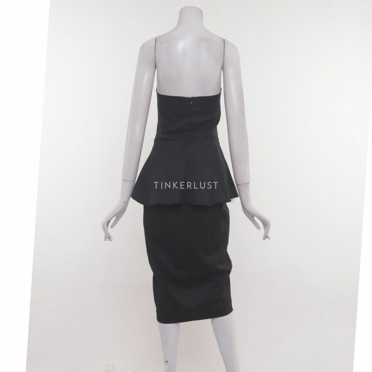 Missguided Black Off Shoulder Mini Dress