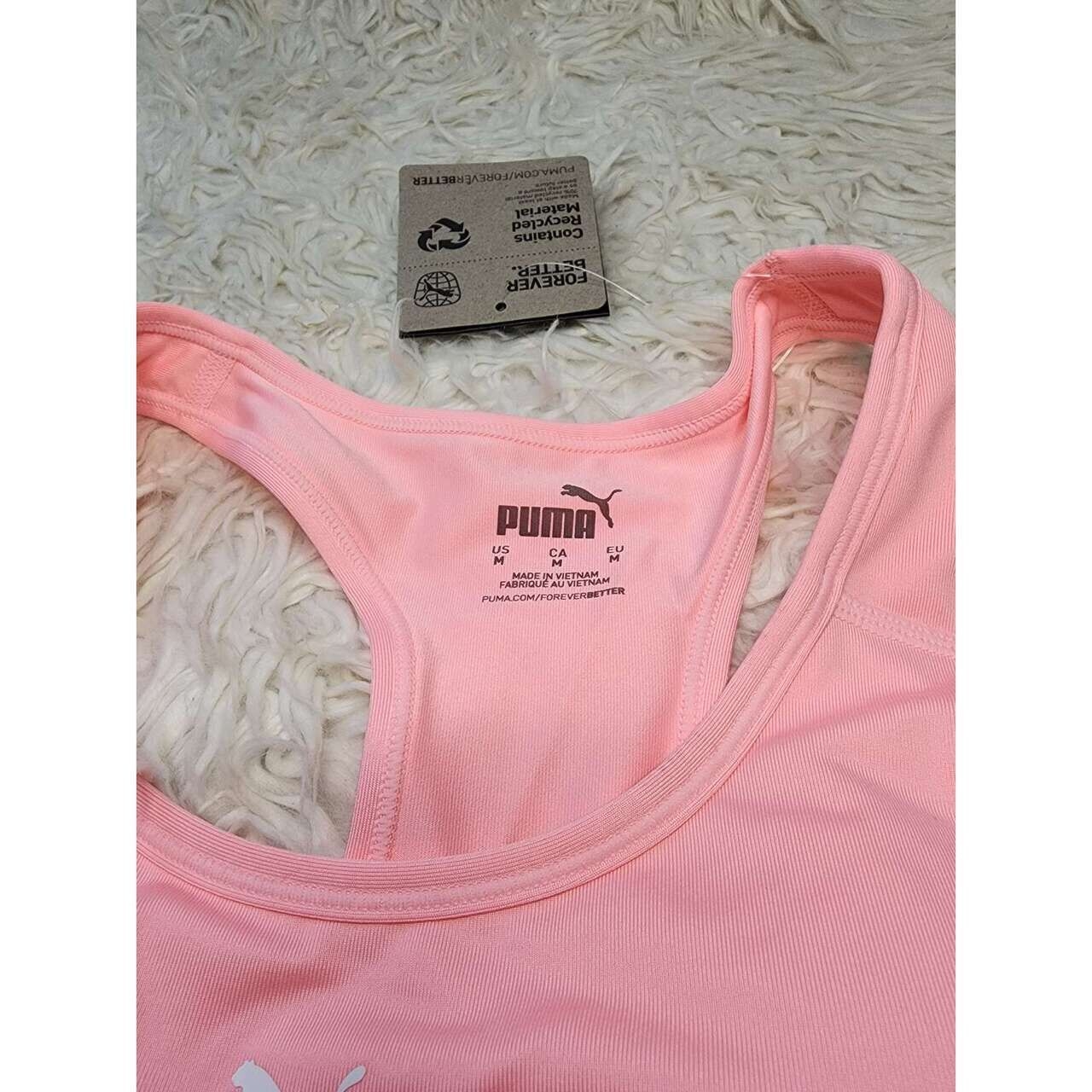Puma Drycell Recycled Soft Pink Sport Bra