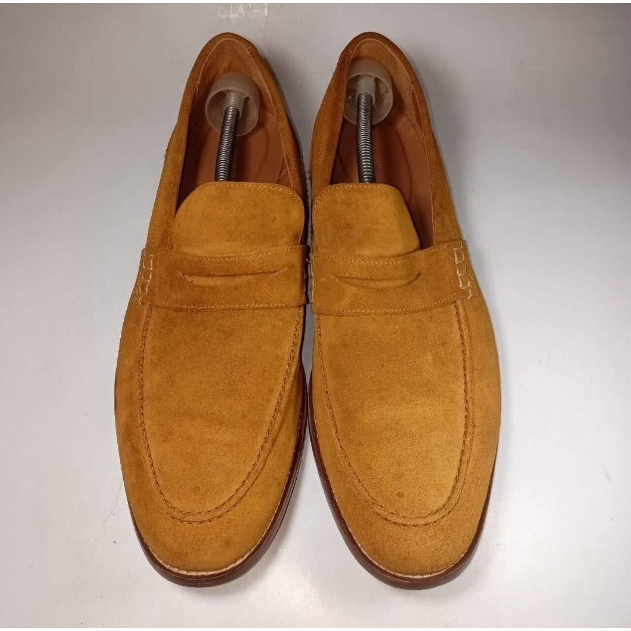 Clarks Light Brown Loafers