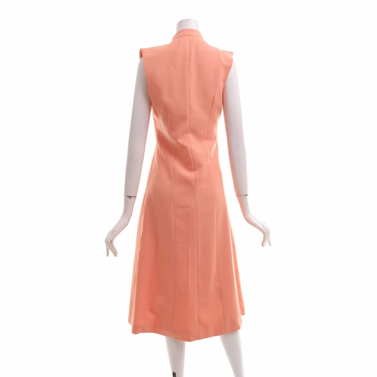 Marie & Frisco Peach Midi Dress