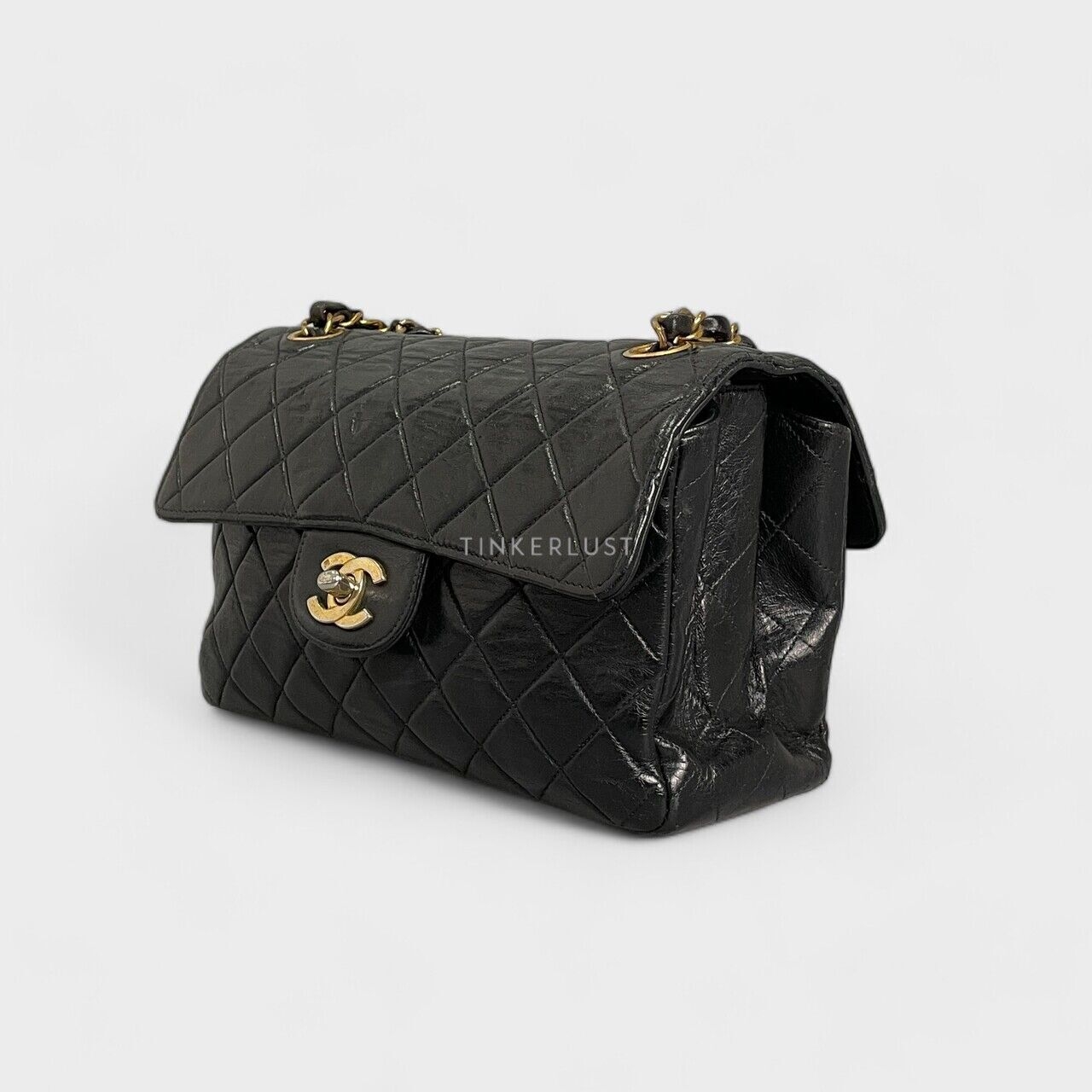 Chanel Medium Double Face Black Flap Shoulder Bag