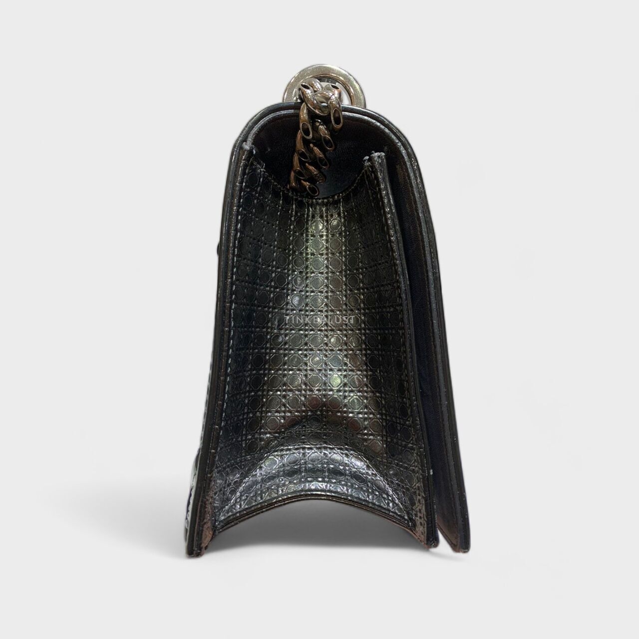 Christian Dior Diorama Medium Black Metalic 2017 Shoulder Bag