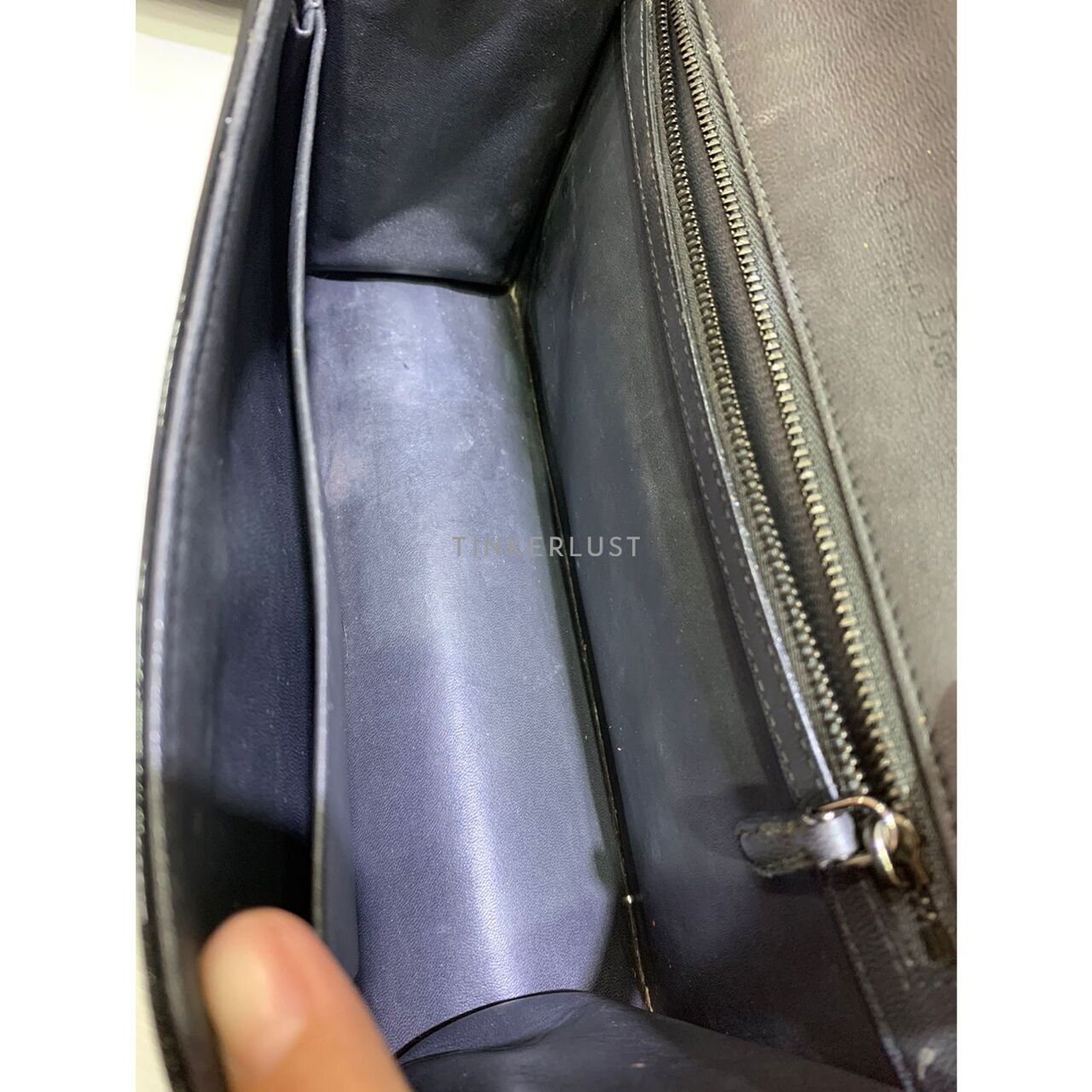 Christian Dior Diorama Medium Black Metalic 2017 Shoulder Bag