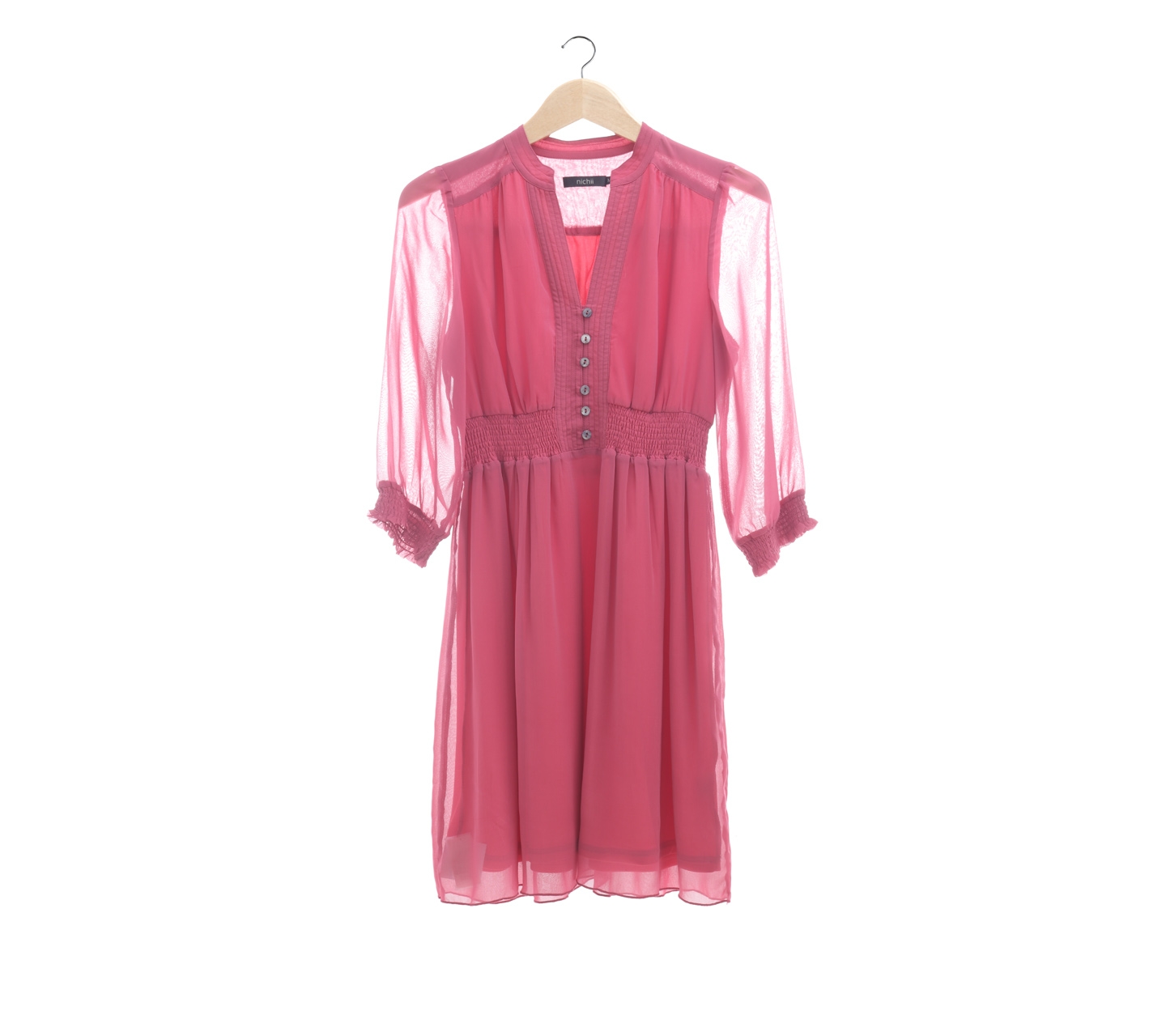 Nichii Pink Mini Dress