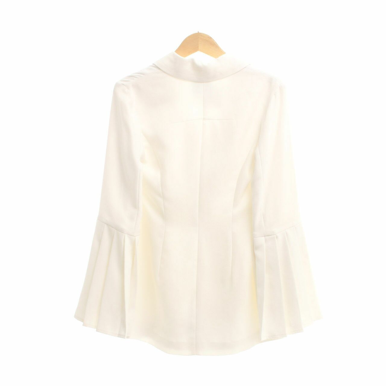 C/MEO Collective White Pleats Mini Dress