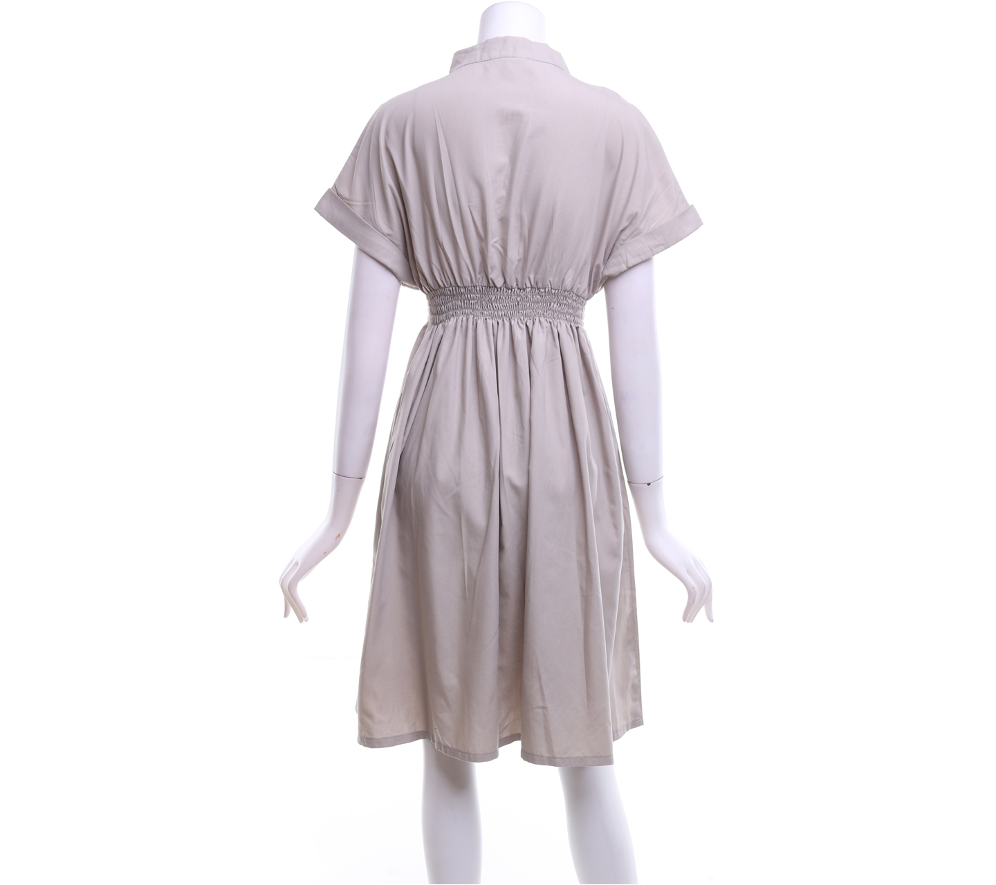 Maven ID Light Grey Midi Dress