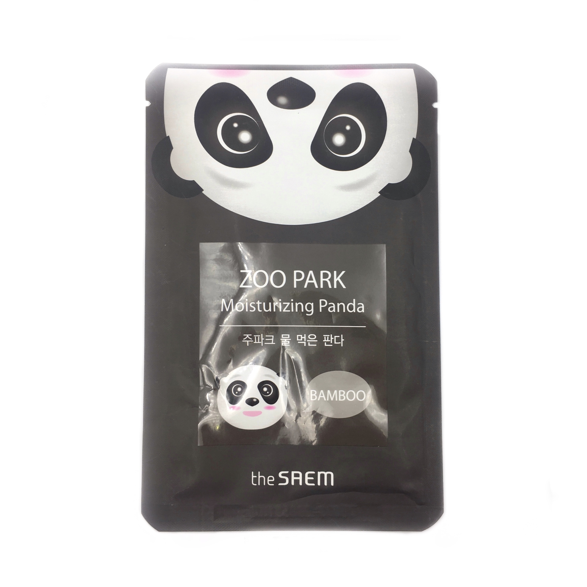 The Saem Zoo Park Moisturizing Panda Bamboo Faces