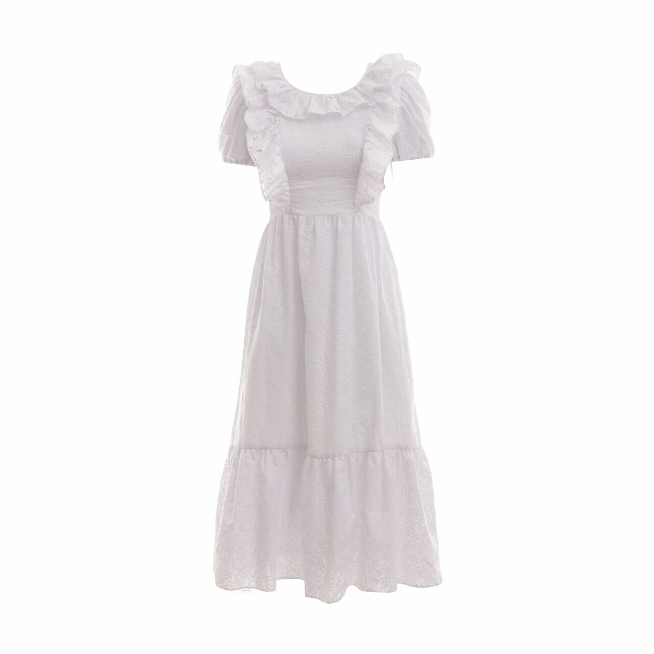 Poise24 White Long Dress