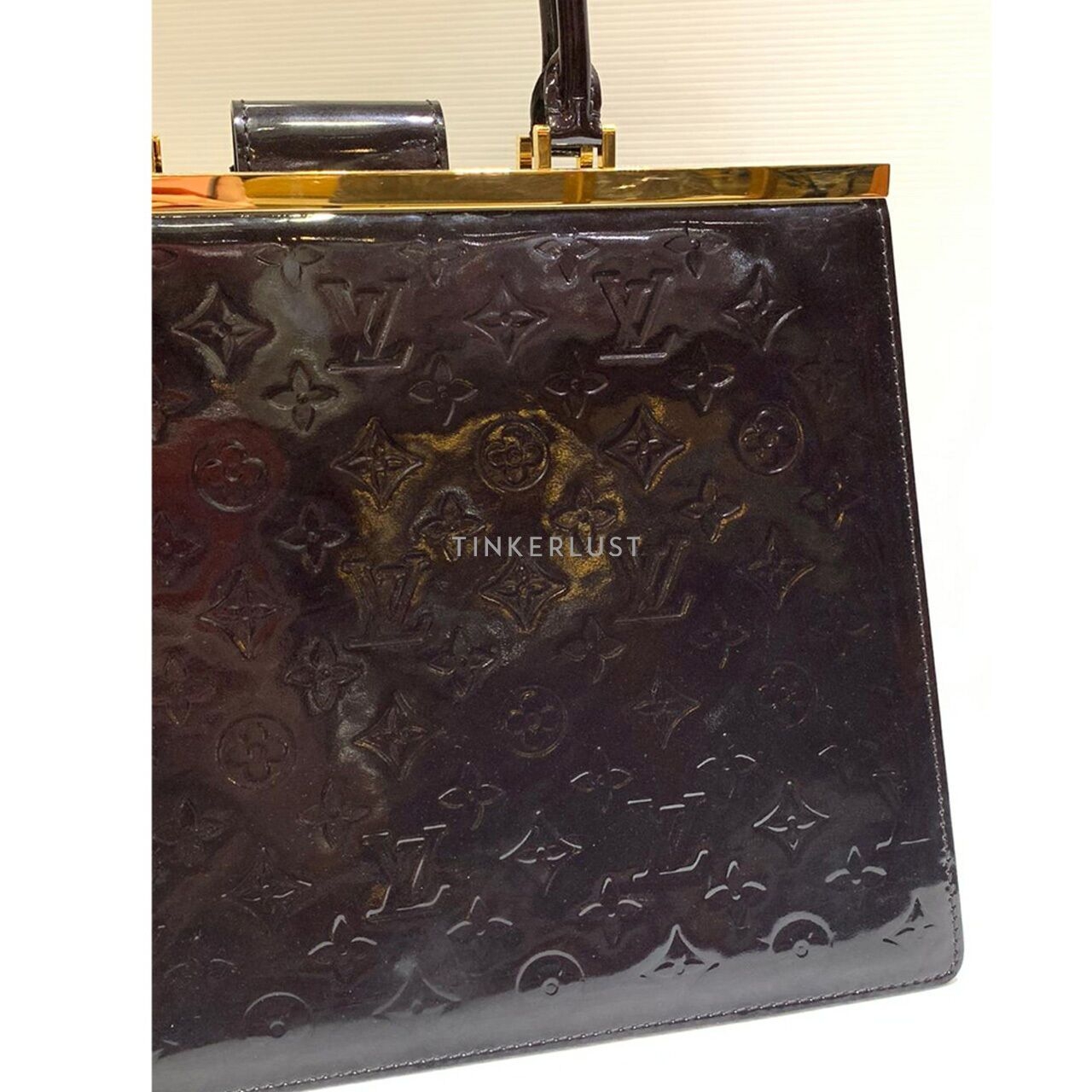 Louis Vuitton Deesse Vernis GM Amarante 2013 Handbag