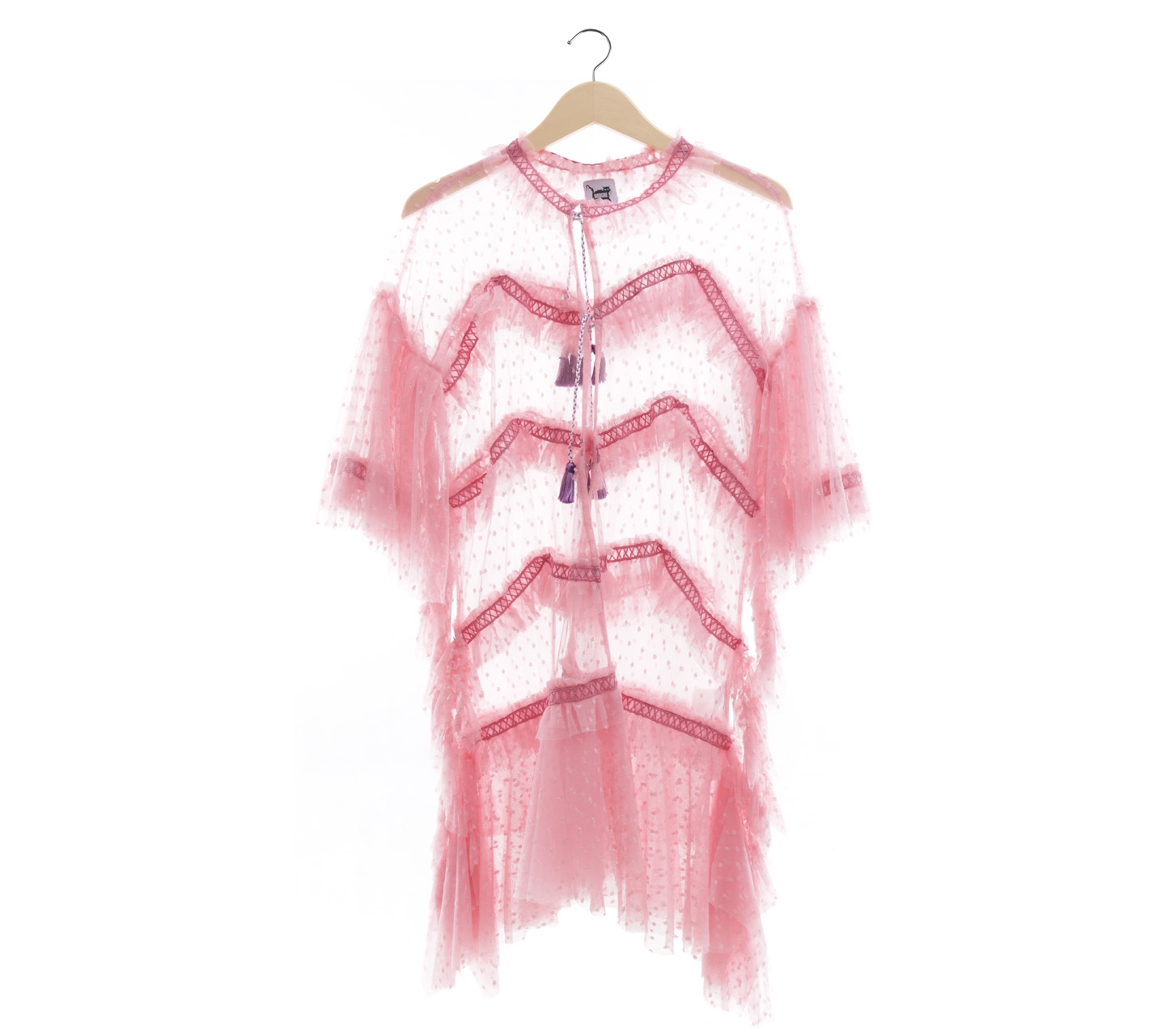 Douche Pink Seethrough Outerwear