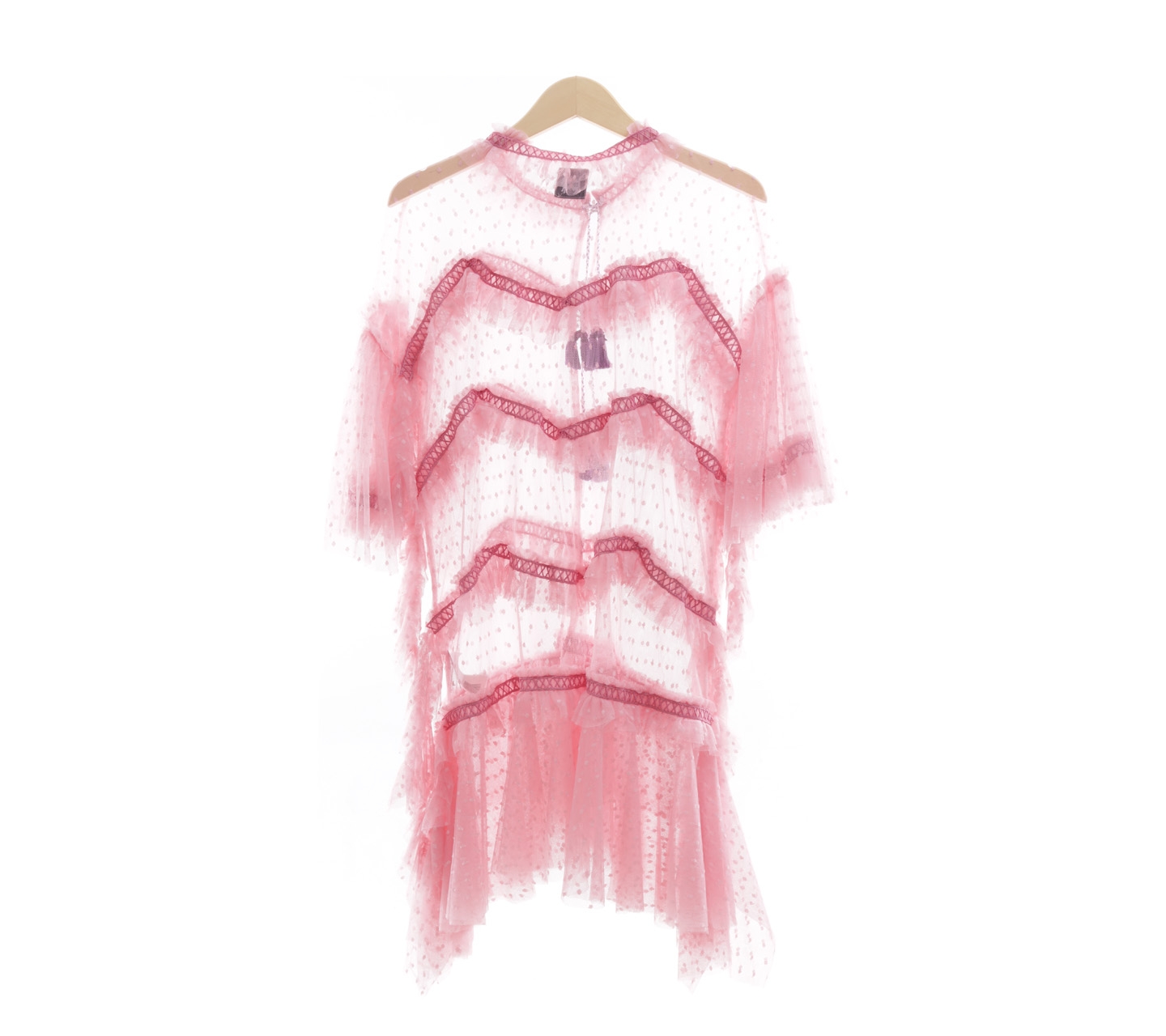 Douche Pink Seethrough Outerwear