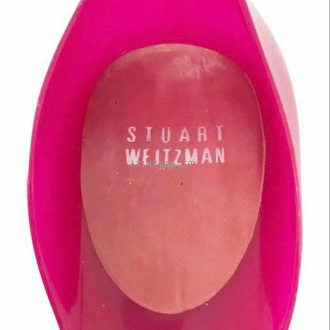 Stuart Weitzman Jelly Flats Sandals in Pink