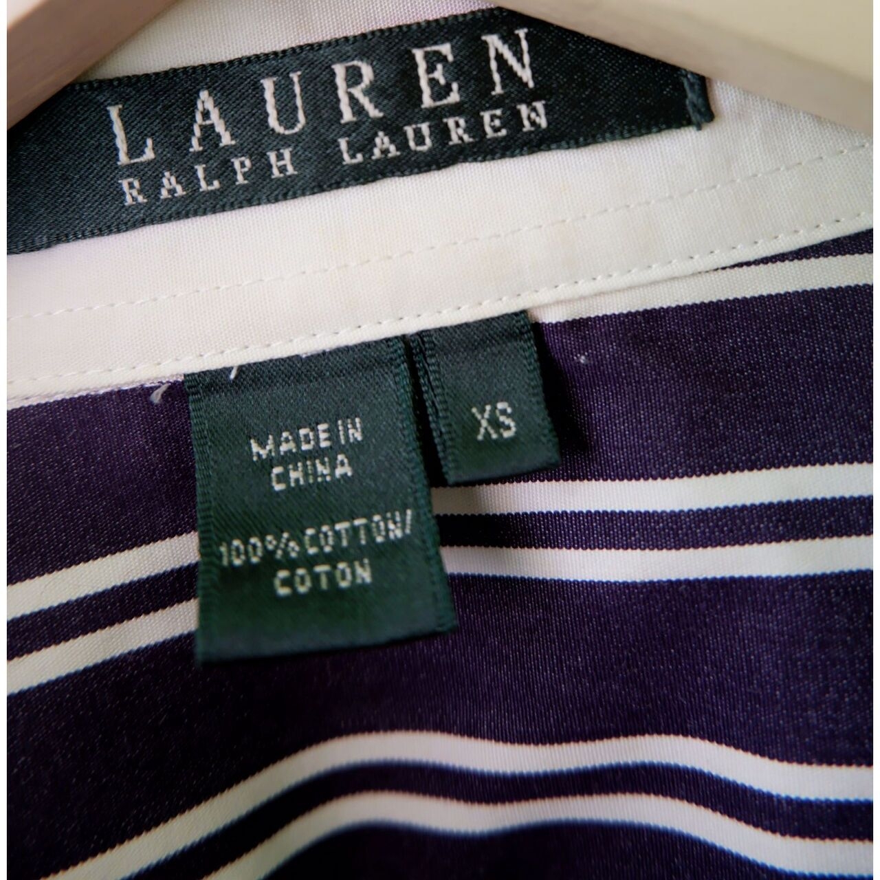 Ralph Lauren Dark Blue Stripes Shirt