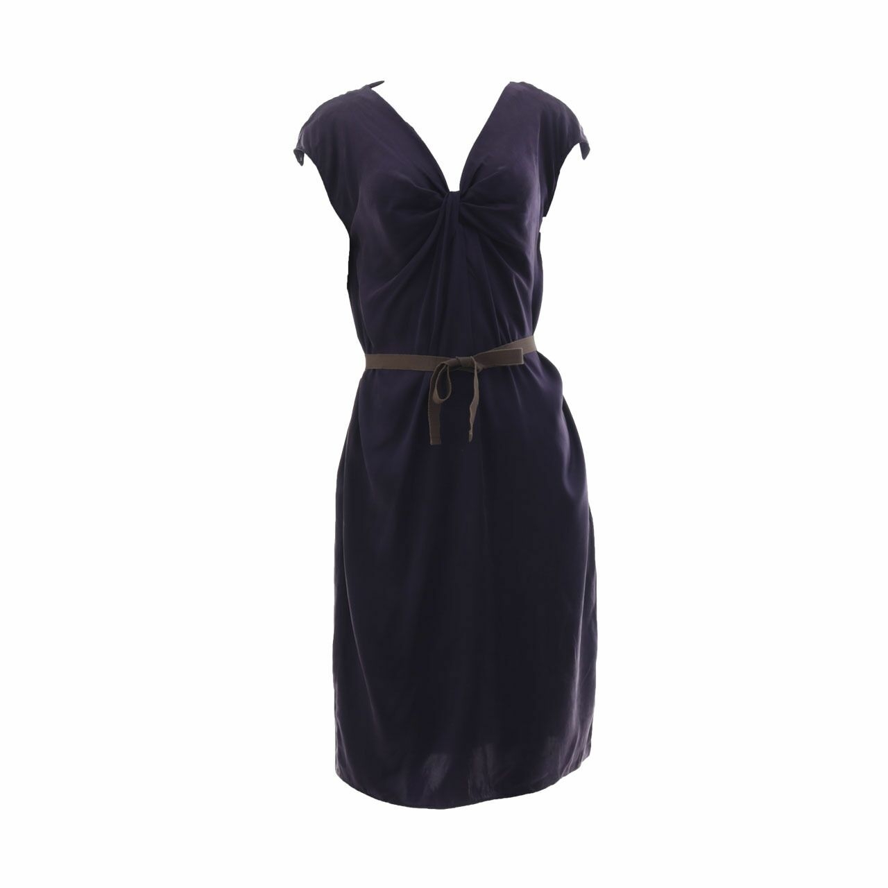 Paule Ka Purple Midi Dress