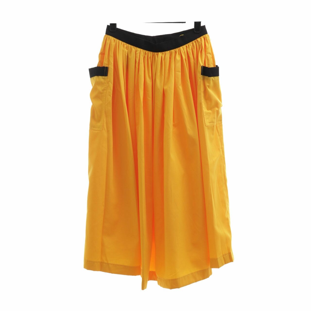 Hellopupu Yellow Midi Skirt