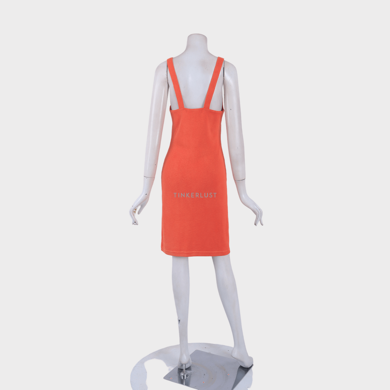 Ralph Lauren Orange Knit Mini Dress