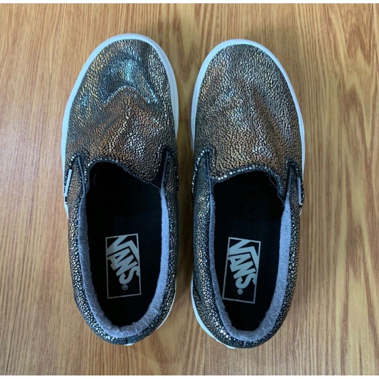 Vans Gold Dot Slip-On Sneakers