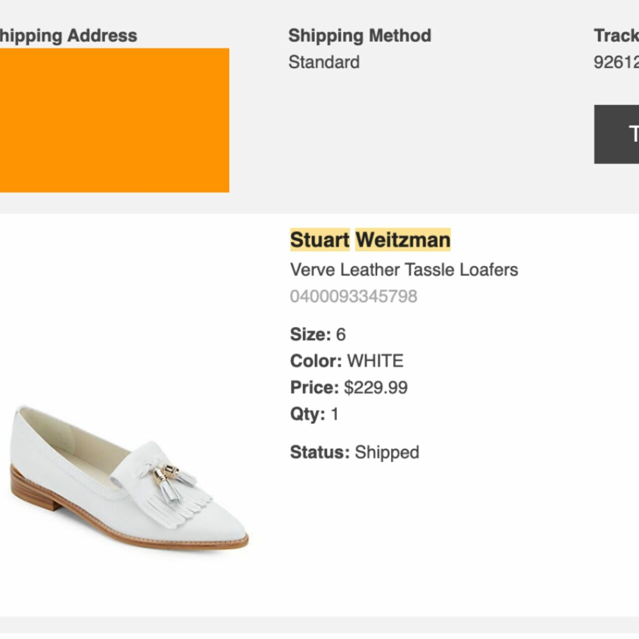 Stuart Weitzman Signature Wylie Loafers White 