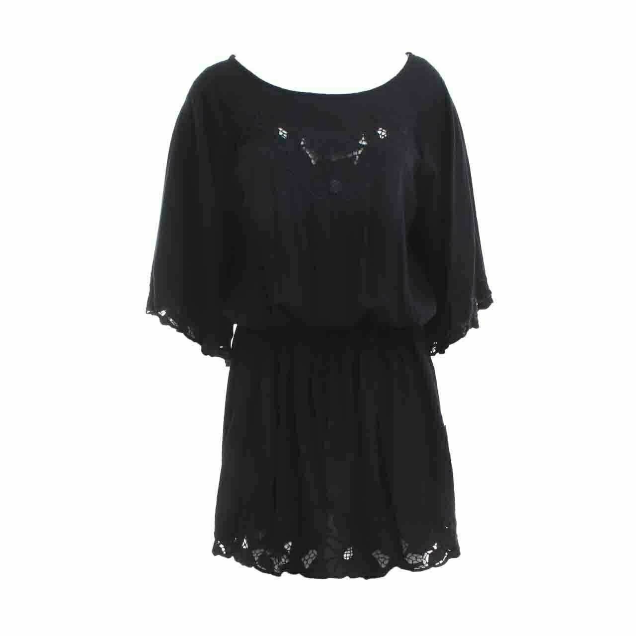 Uluwatu Black Midi Dress