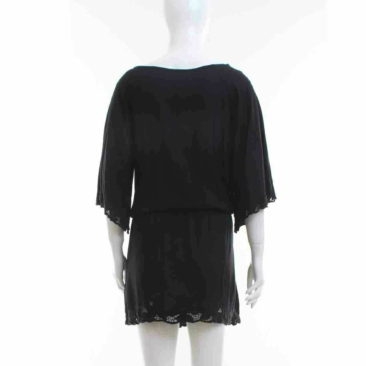 Uluwatu Black Midi Dress
