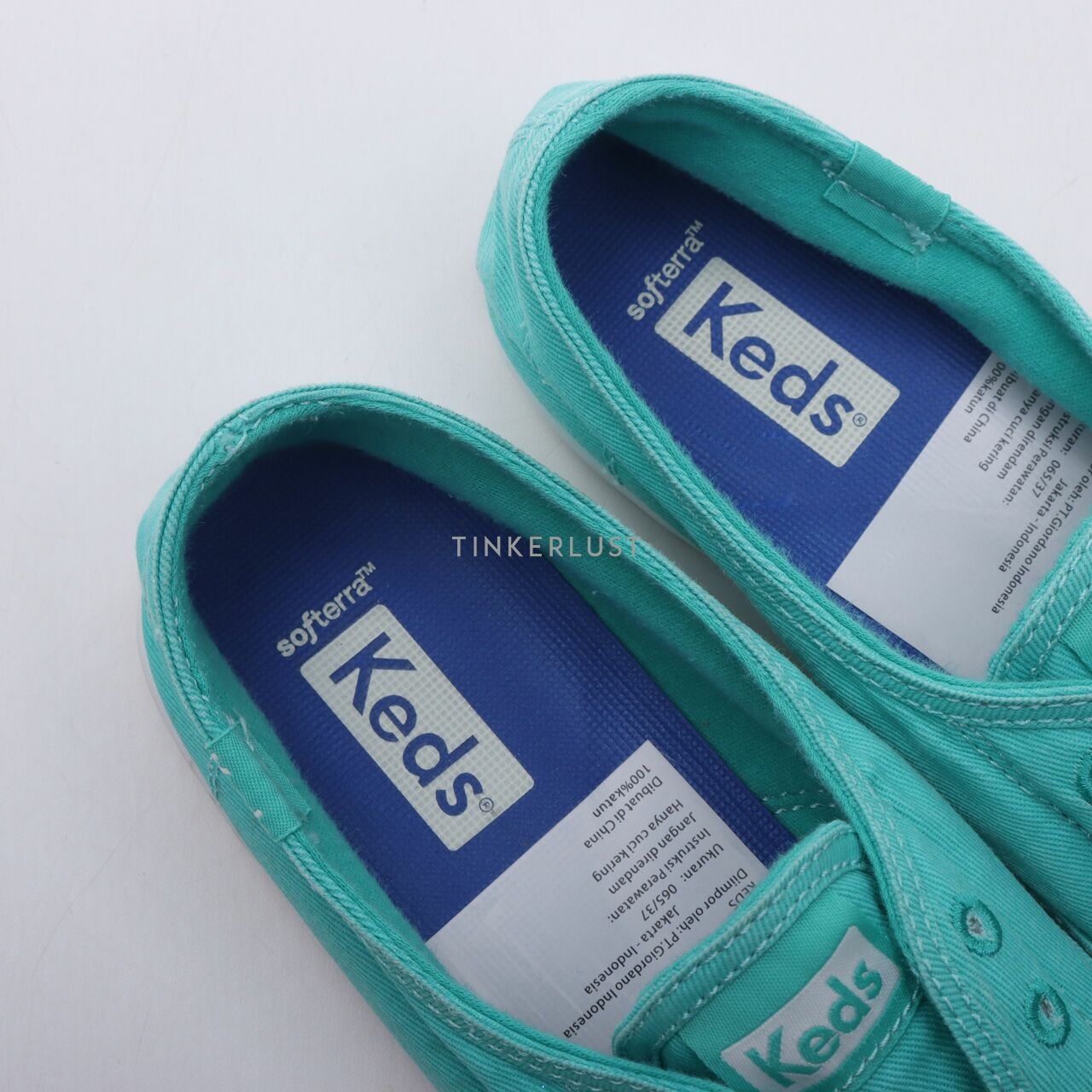 Keds Chillax Twill Neon Turq Tosca Sneakers
