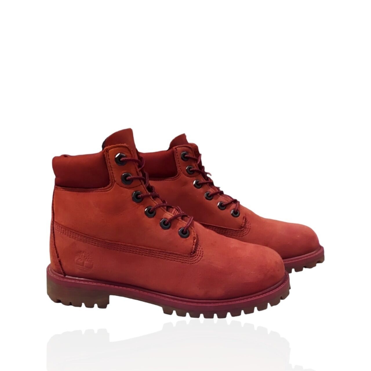 Timberland Boots 6 Inc Classic Damskie Red Nubuck