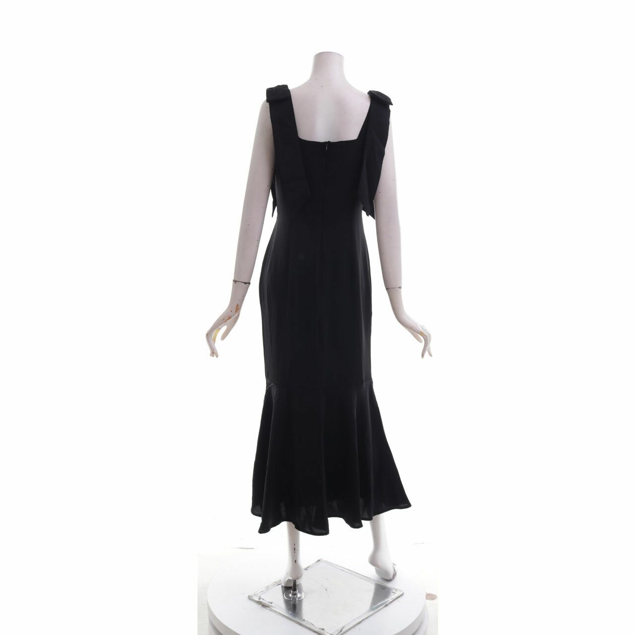 Megagamie Black Midi Dress