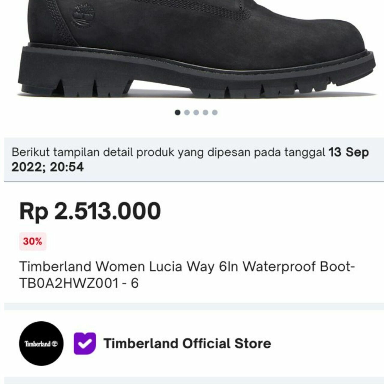Timberland Black Boots Lucia Way 6 