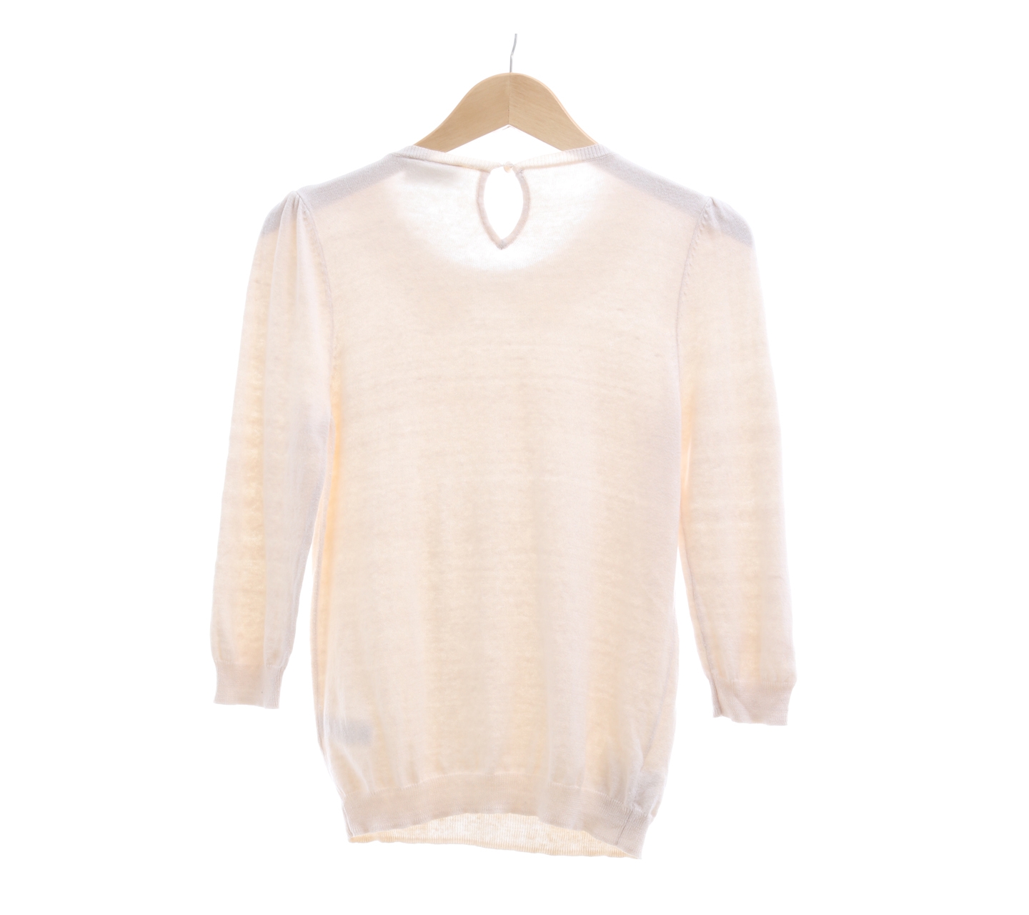 Wallis Cream Sequins Sweater