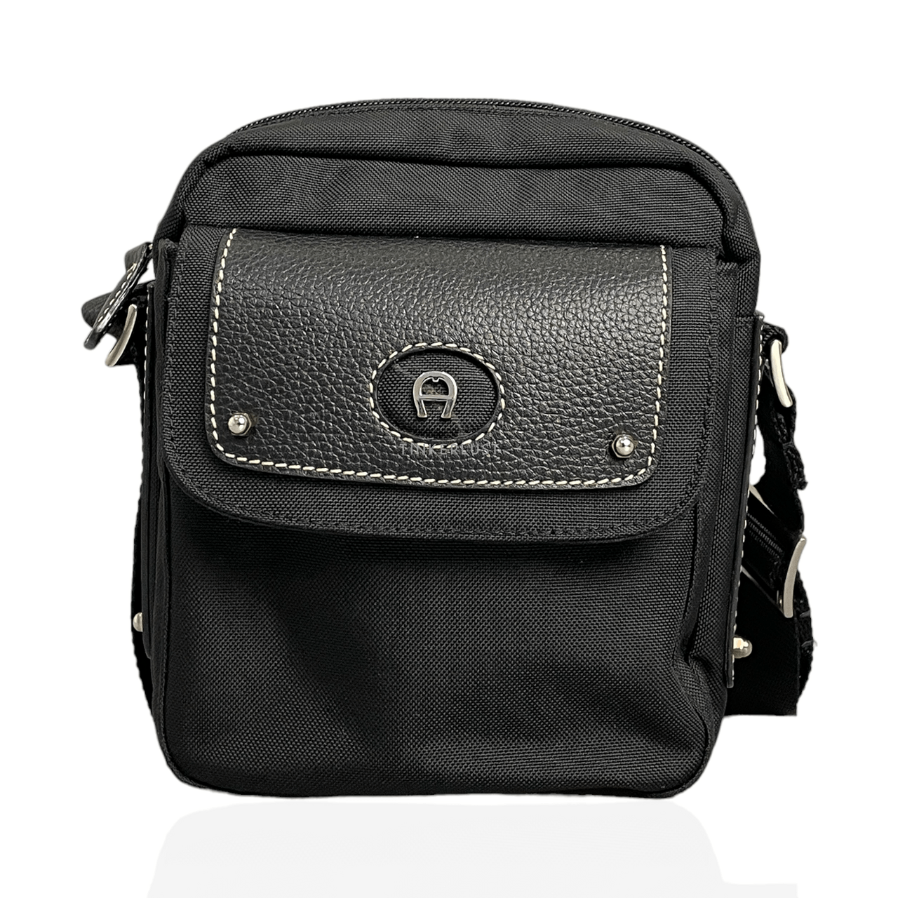 Aigner Black Shoulder Bag