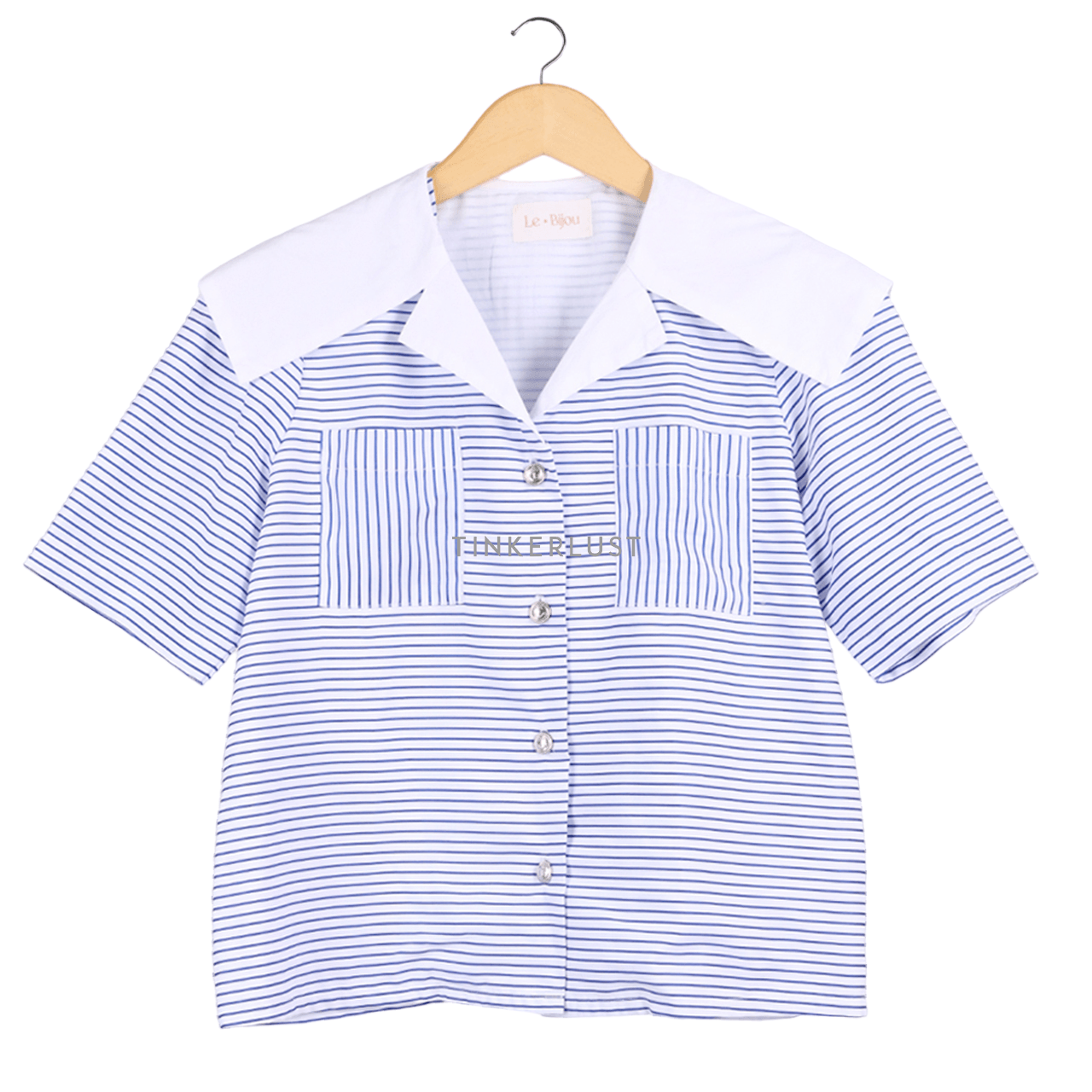 Le Bijou Blue & White Stripes Shirt