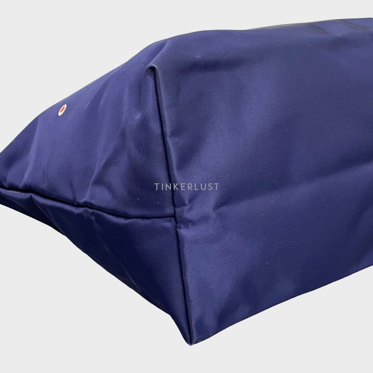 Longchamp Le Pliage Large Nylon Long Handle Navy Tote Bag