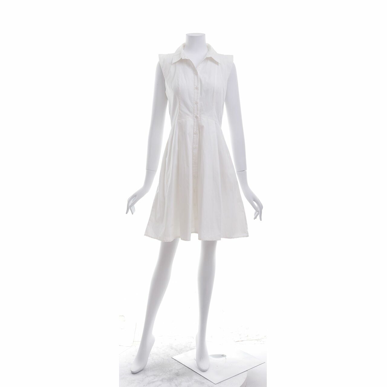 Cue White Mini Dress