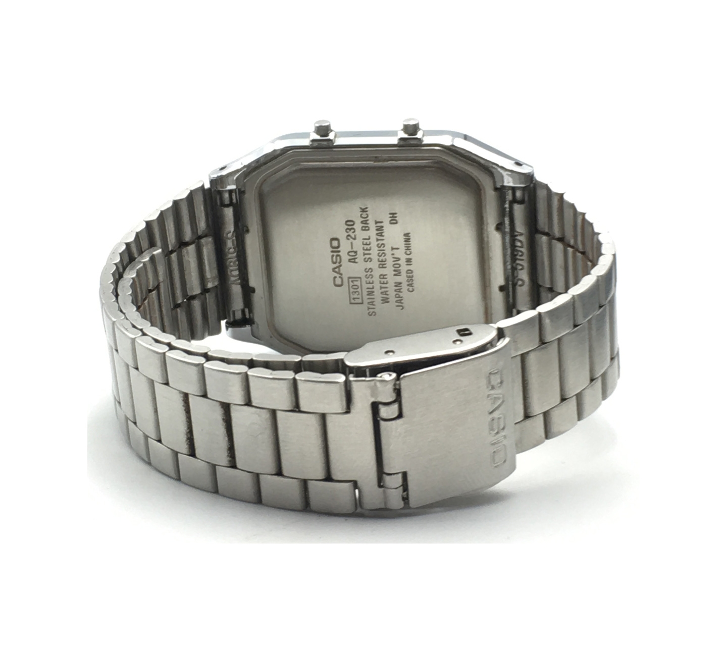 Casio unisex silver wristwatch