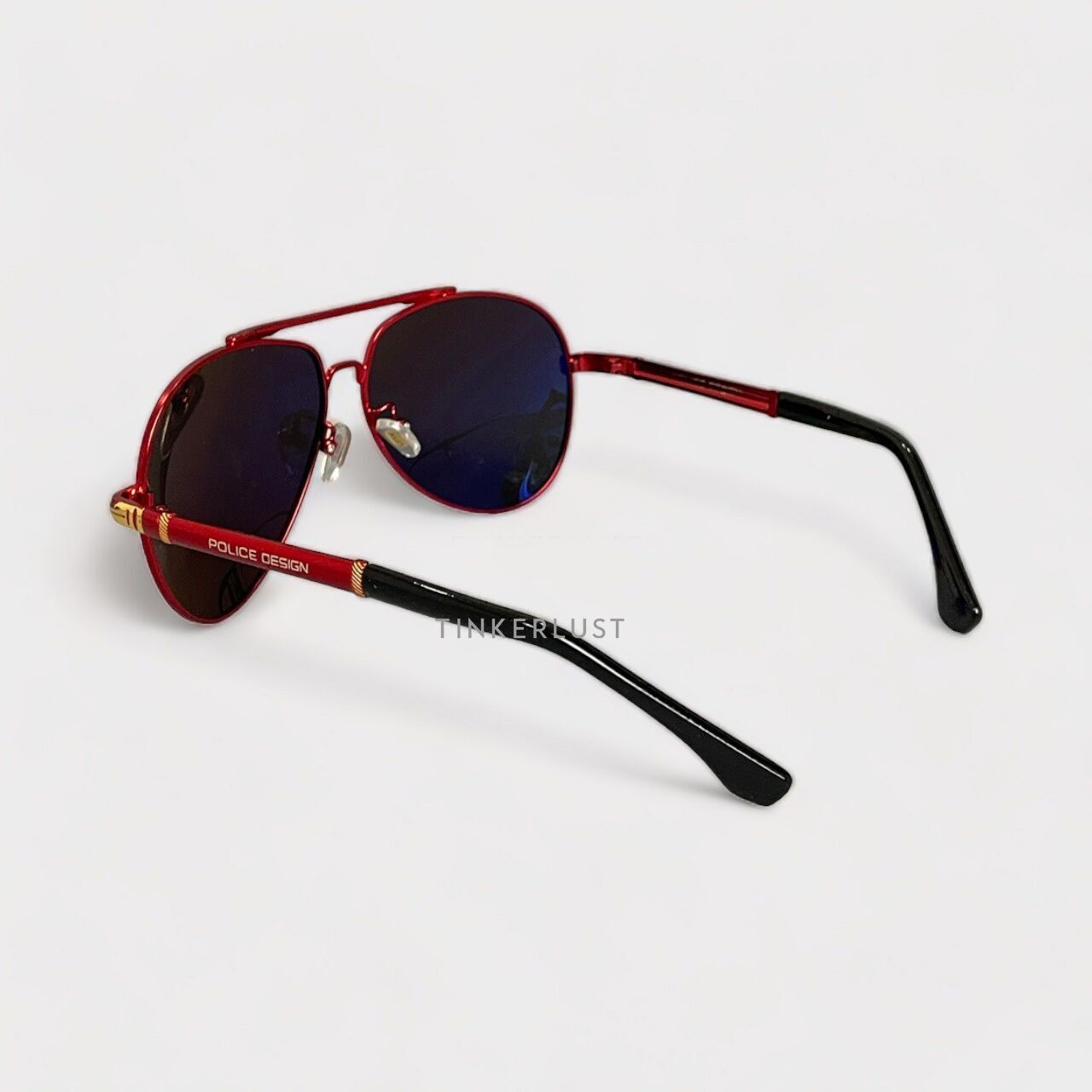 Police Black & Red Sunglasses