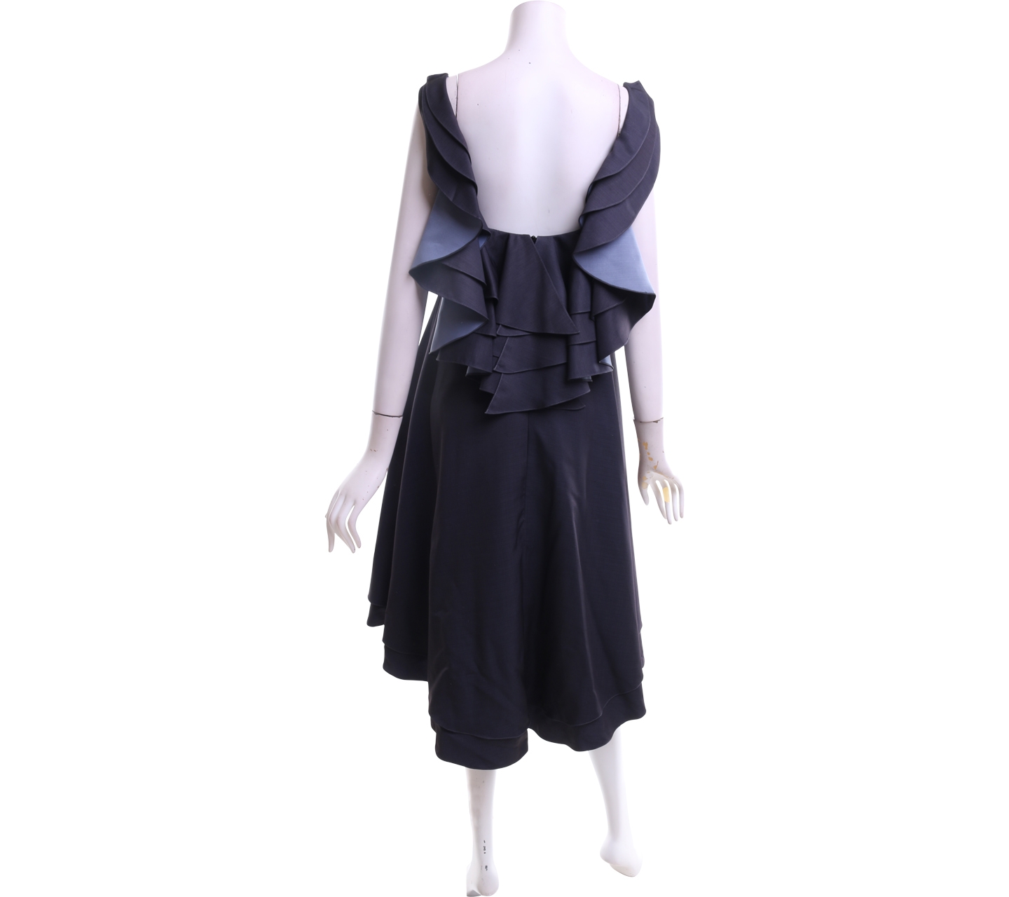 Marufe Black Midi Dress
