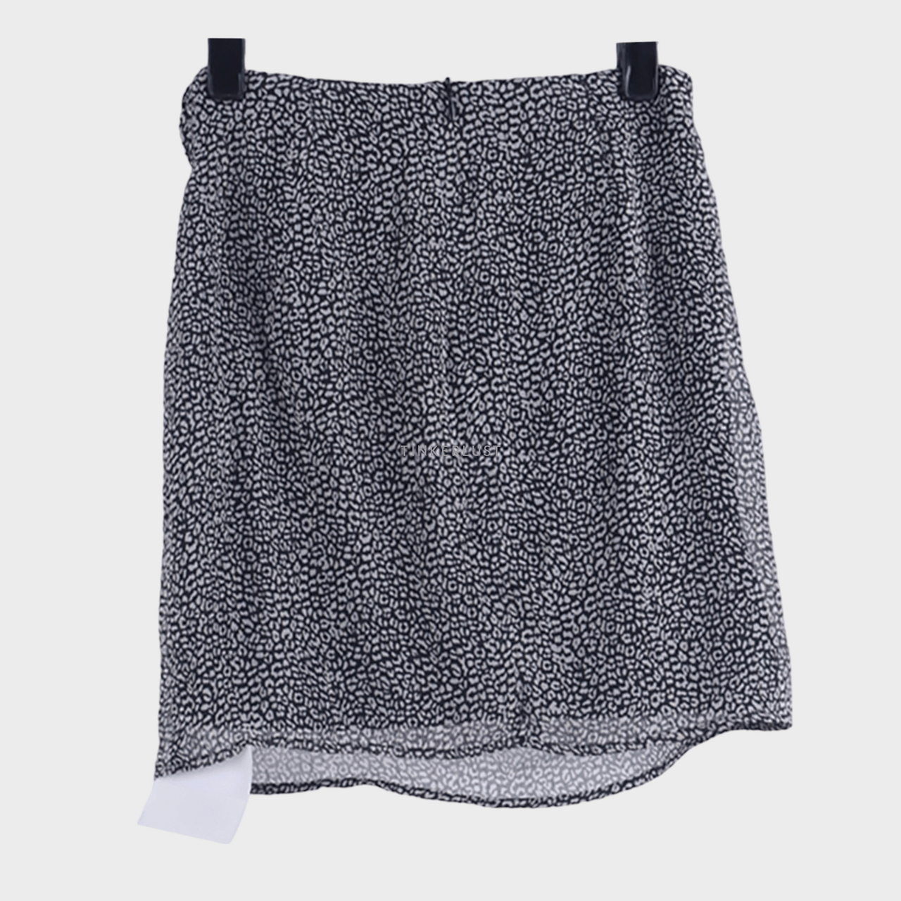 Zara Animal Print High Waist Skirt