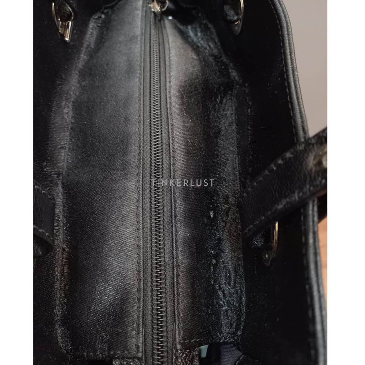 Chanel Biaritz PM Black Metalic SHW #11 2010 Tote Bag