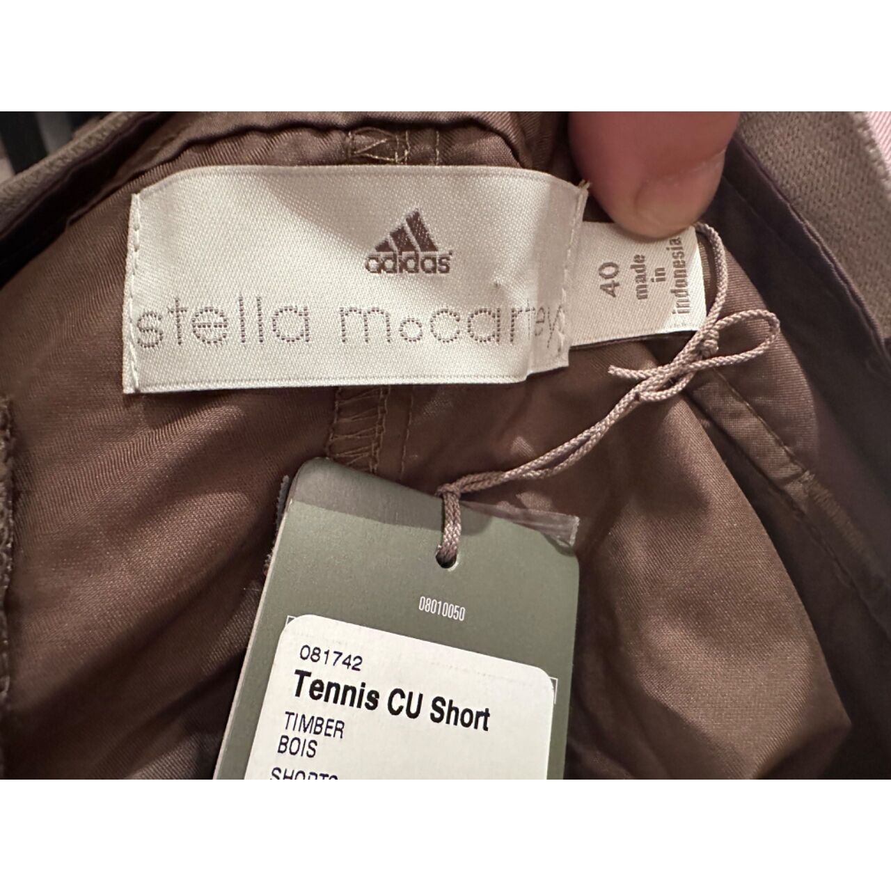 Adidas Stella McCartney Black Tennis CU Shorts