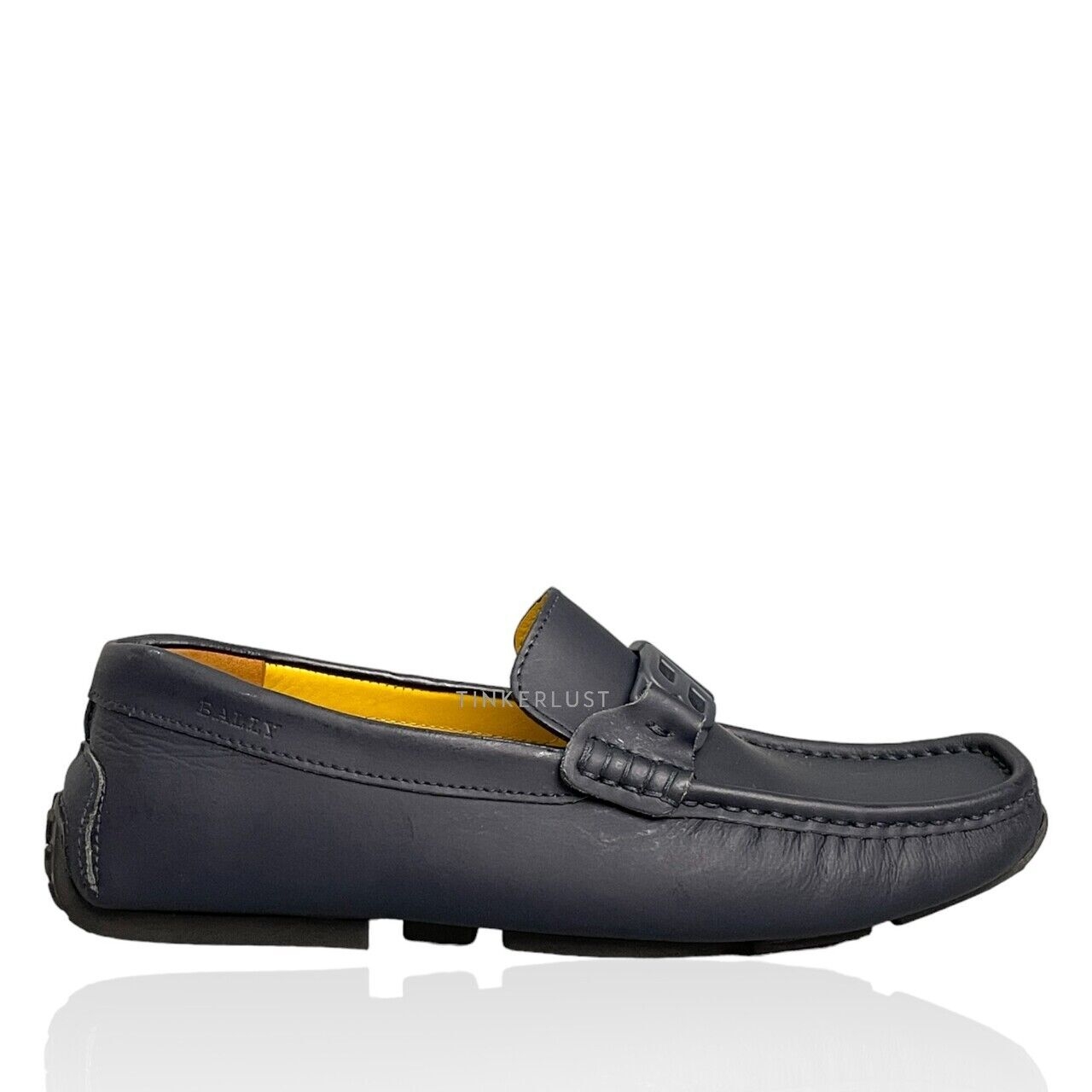 Bally Pericles Blue Leather Loafers