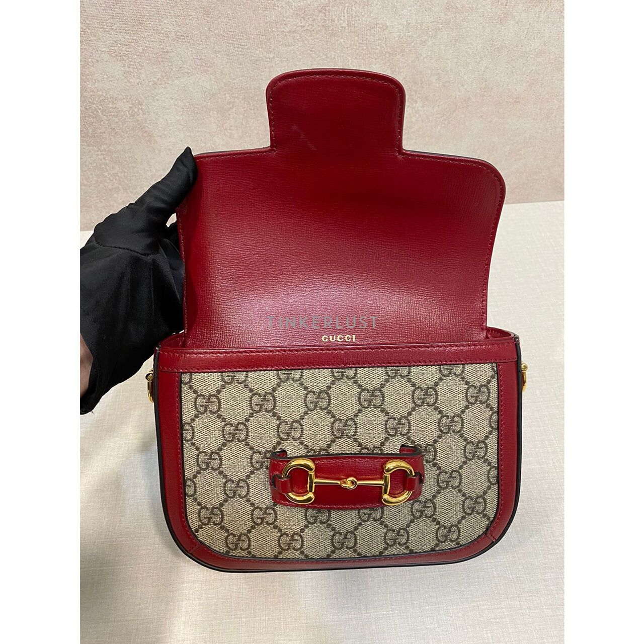 Gucci Horsebit Red 2023 Sling Bag