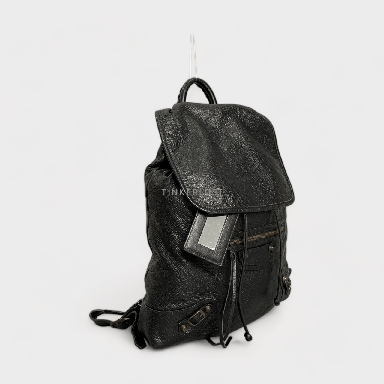 Balenciaga Leather Classic Traveler Rucksack Backpack