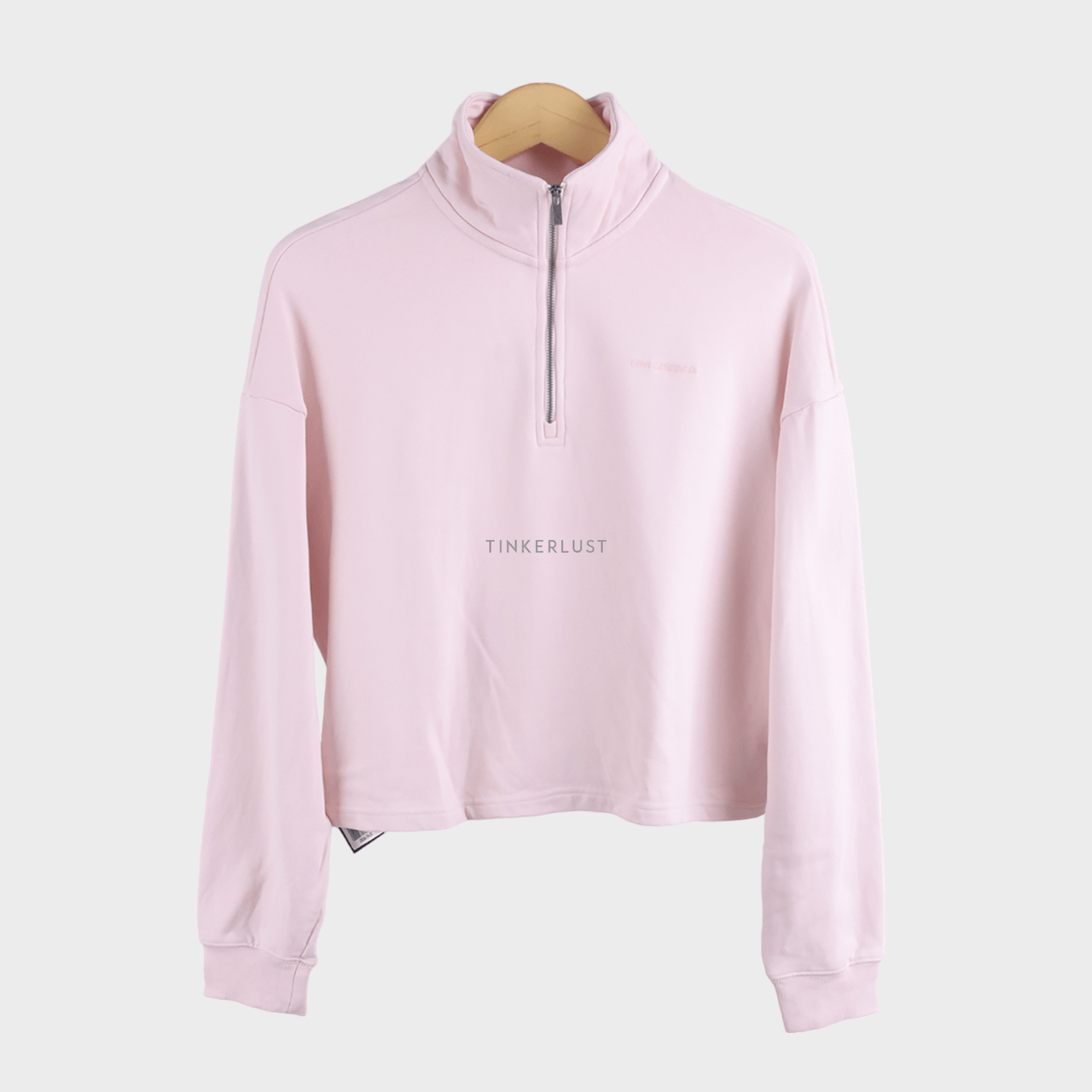 New Balance Soft Pink Sweater with Zipper