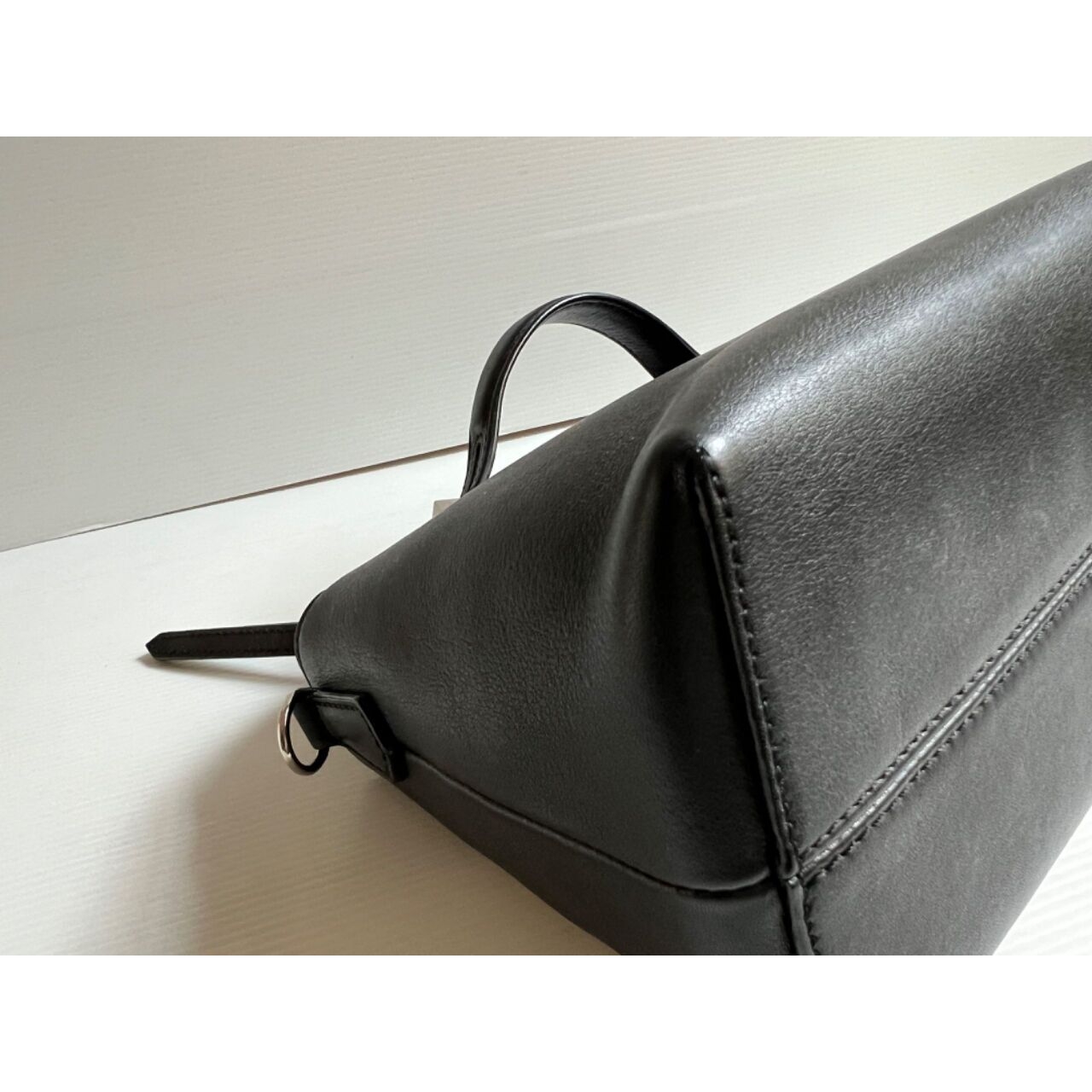Fendi By The Way Small Black Leather SHW Handbag